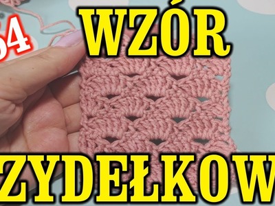 Wzór szydełkowy 3 koronkowy crochet DIY szydełko  #54
