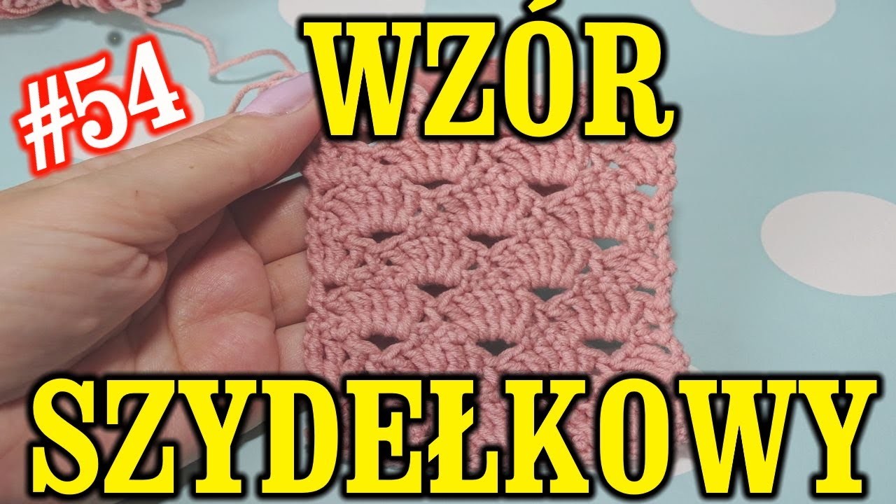 Wzór szydełkowy 3 koronkowy crochet DIY szydełko  #54