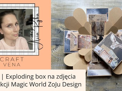 KURS |  Exploding box na zdjęcia z kolekcji Magic World ZoJu Design  - DT Asia Ryba