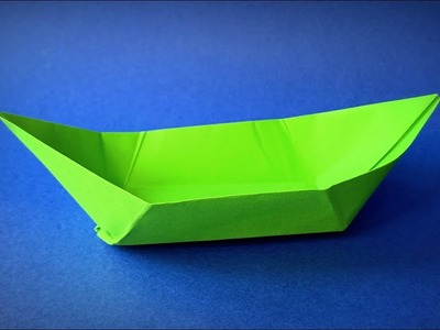 Origami Łódka | Jak Zrobić Łódź z Papieru | Origami Kajak | Łatwe Origami 2