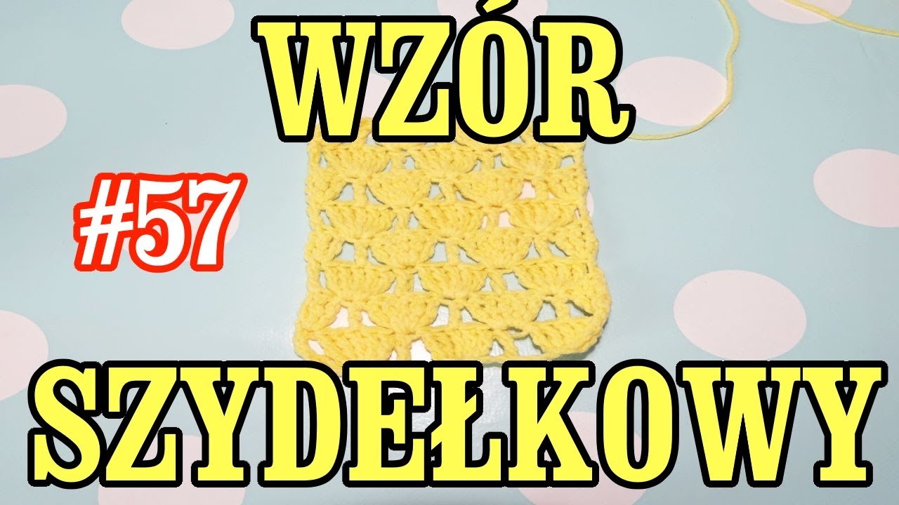 Wzór szydełkowy (4) koronkowy crochet DIY szydełko #57