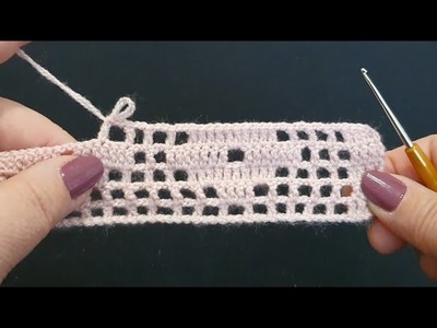 4️⃣5️⃣2️⃣ Tığ işi örgü modeli Easy Crochet knitting model
