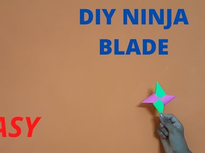 DIY Easy Paper Ninja Blade