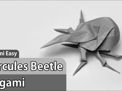 Hercules Beetle Origami