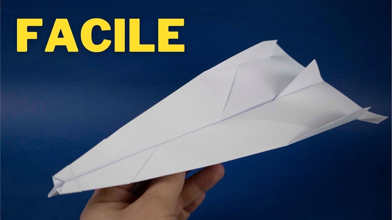 Come fare un semplice aeroplanino di carta | Paper JET ????