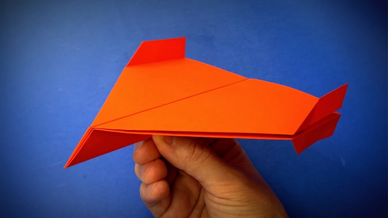 Jak Zrobić Samolot z Papieru | Jak zrobić papierowy samolot, który leci szybko | Samolot origami