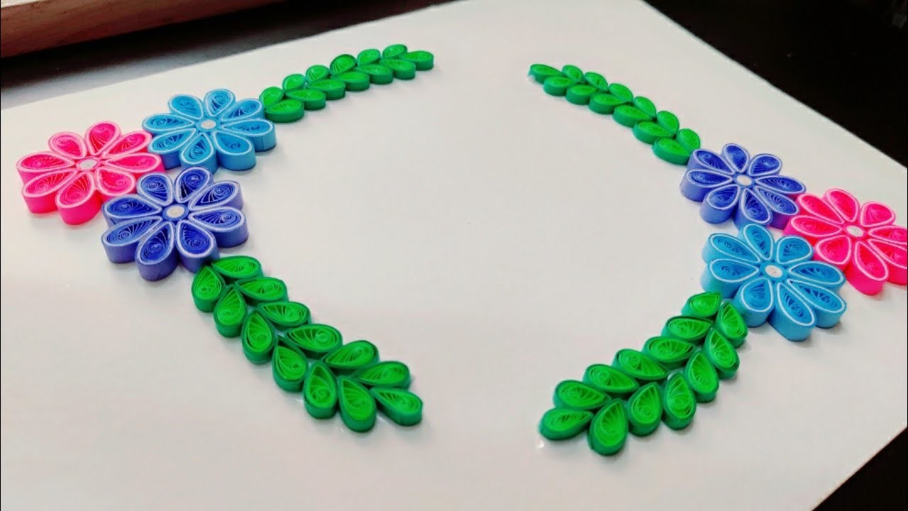 Quilling Flower Design || Quilling Design #LearnQuillingWithMe #QuillingArt #Quilling