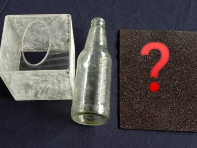2 Ide Baru Menajubkan dari Foam Untuk Botol Kaca dan Kotak Tisu || Recycling
