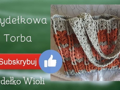 Szydełko Wioli - torba. siatka. bag. city style. handmade. croche
