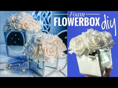 DIY foam flower box