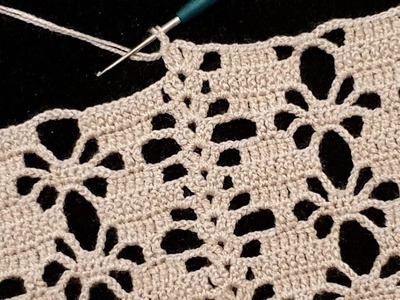 Easy Crochet knitting model Tığ işi örgü yelek modeli