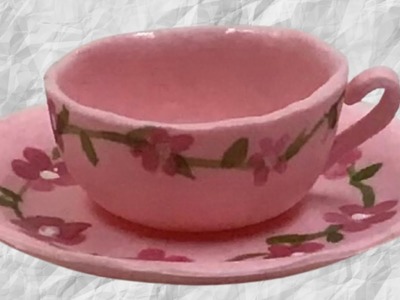 How to Make a Fondant Teacup for Cake Decorating