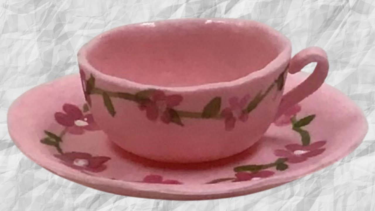How to Make a Fondant Teacup for Cake Decorating
