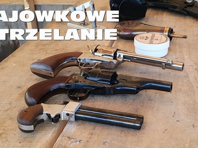 Majówkowe strzelanie - Derringer Great Gun, Colt Snubnose, Colt Cattleman