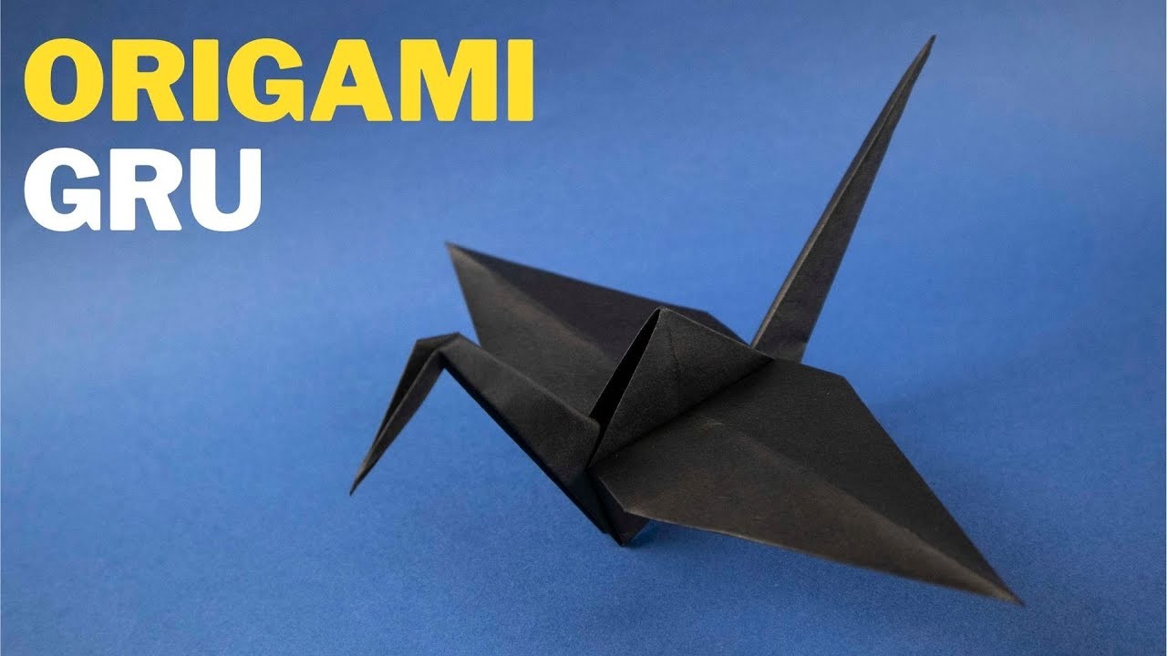 Origami: Come piegare gru di carta, Origami facili ????