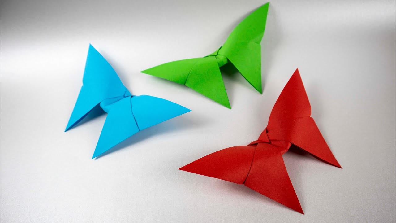 Origami: Farfalla di carta | Semplice Farfalla di Carta (TUTORIAL)