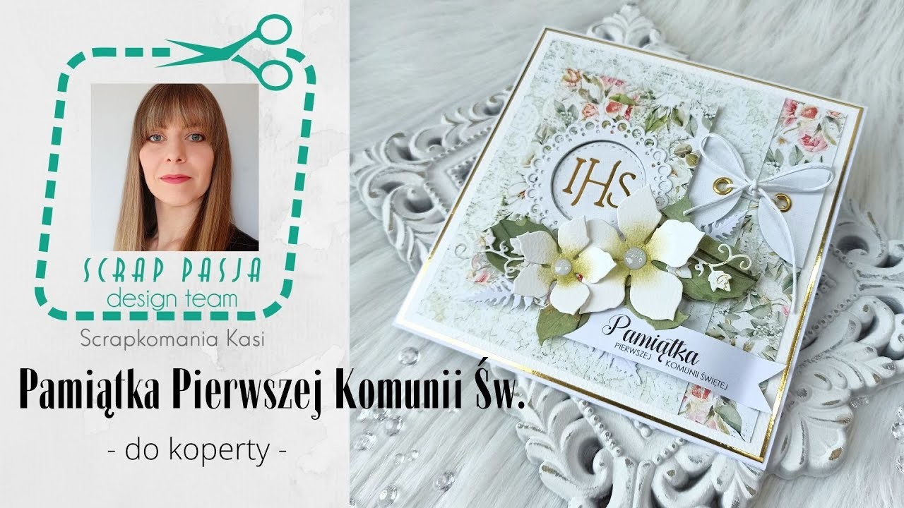 Pamiątka Pierwszej Komunii Świętej "Yes, I Do" Mintay Papers