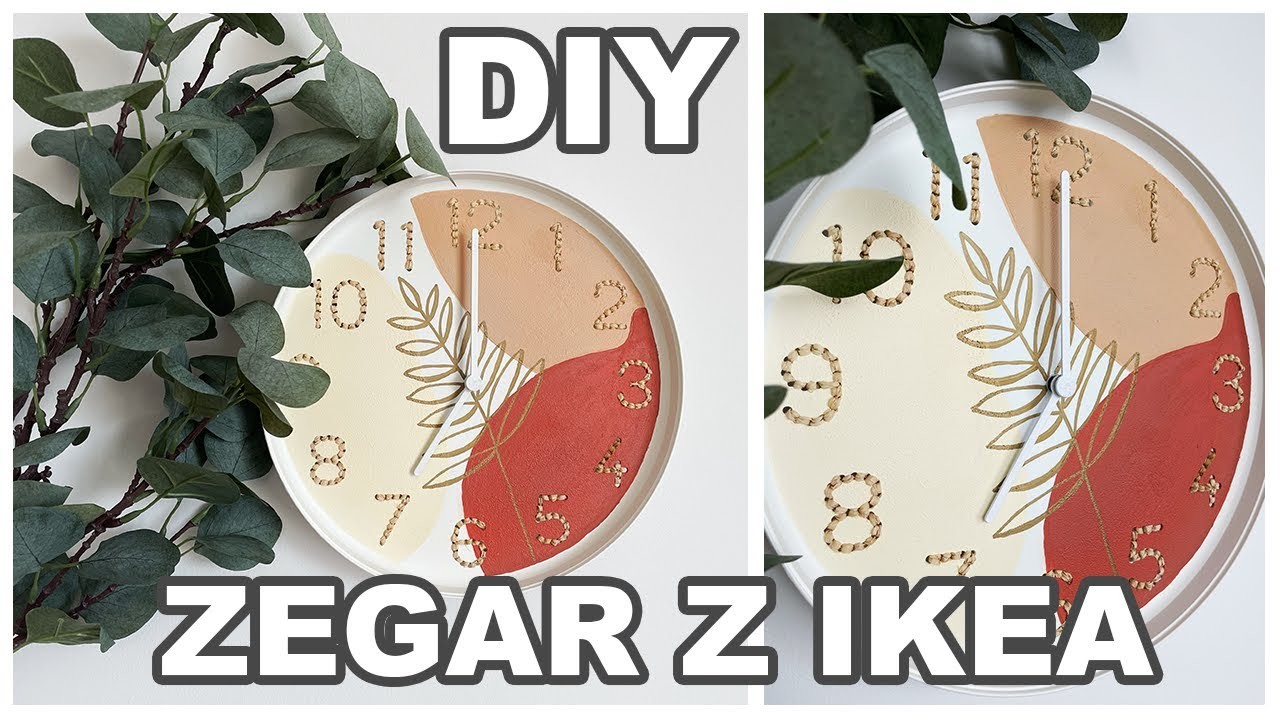 ZapoDIY | Przerabiam najtańszy zegar z IKEA