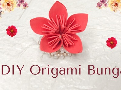 DIY Origami Bunga. Origami Flower Easy