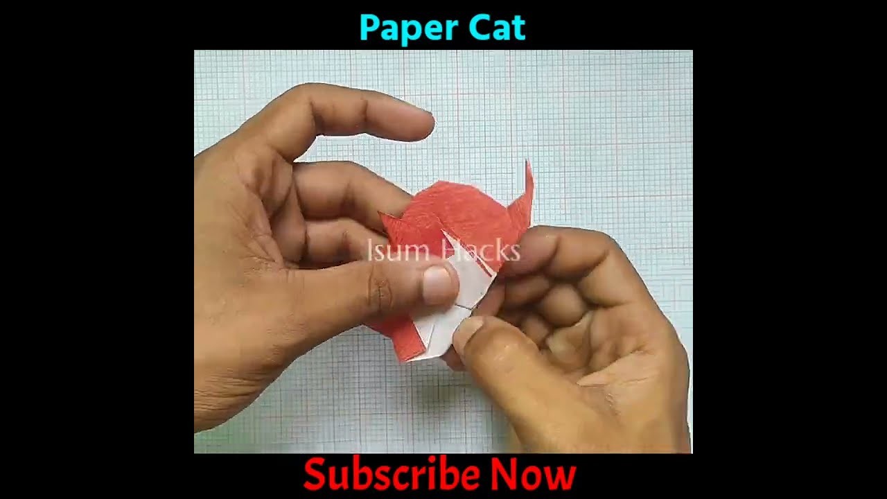 Easy Origami Cat