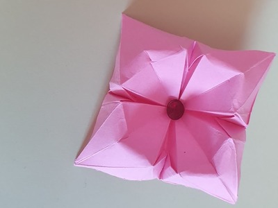 Easy origami paper flower @Nesaifa BEPARE