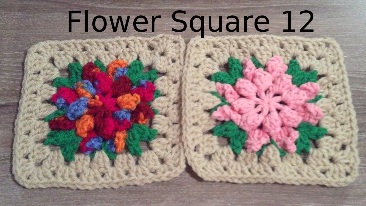 Flower Square 12