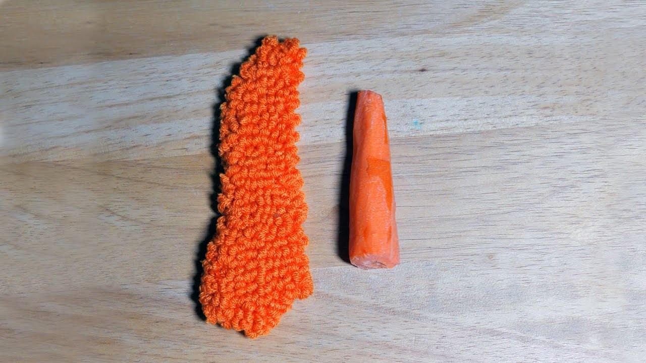 Tufting a Realistic Carrot Rug