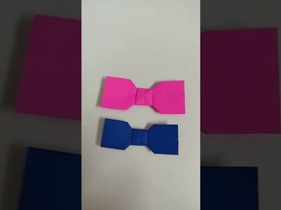 DIY Origami Bow Tie | Paper Bow Tie Origami | Gentleman Bow tie ???? | Easy Origami | Paper 3D Origami