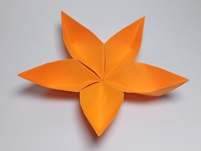 Origami 3D Flower DIY