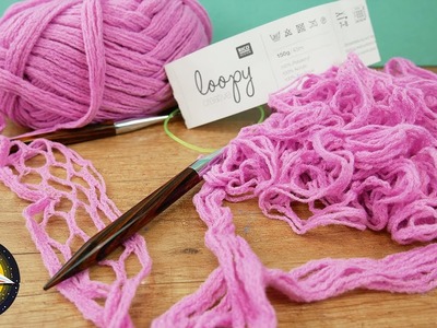 Tricoter avec le fil Loopy Creative de Rico Design | Test de laine