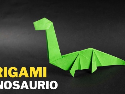 Come Fare un Dinosauro Origami | Dinosauro Di Carta (facile) ????