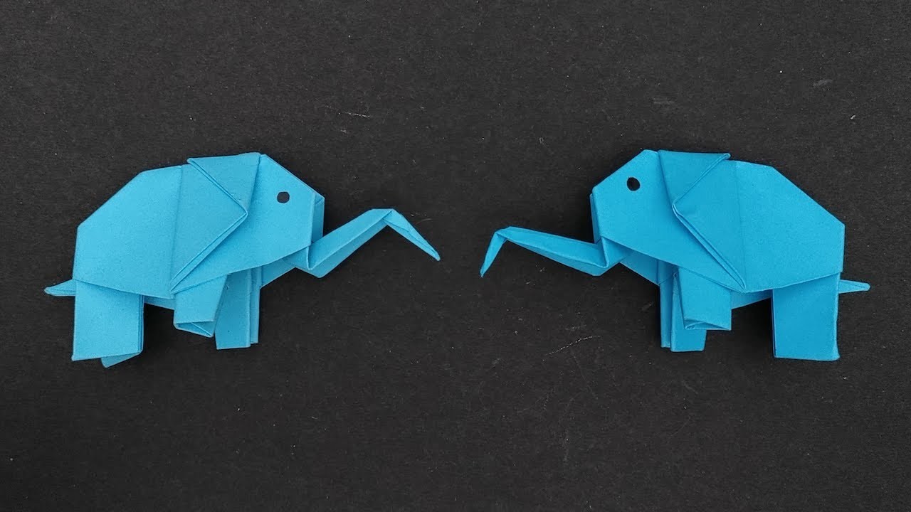 Origami paper elephant  | Easy Paper Elephant Making