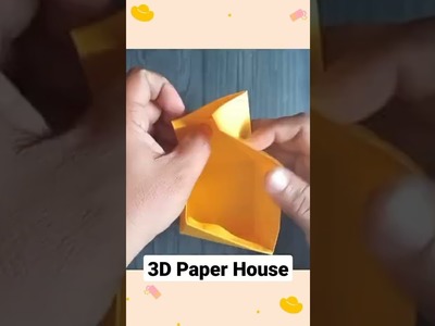 3D Paper House, Origami House Easy