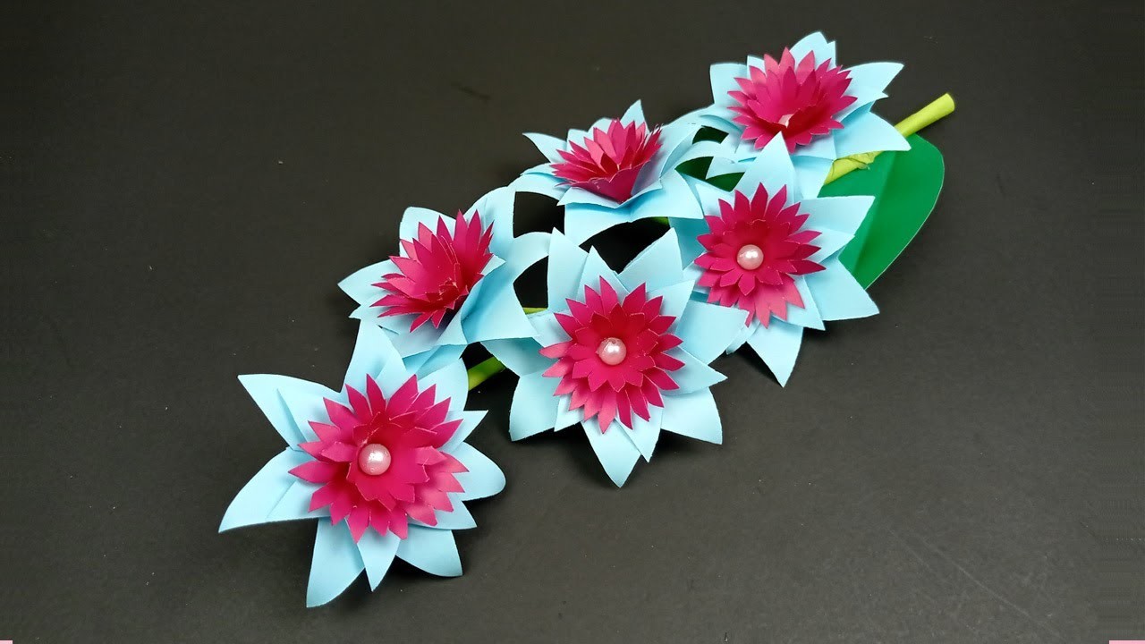Easy Paper Flowers | Ful Banano | ফুল বানানো | Paper Craft
