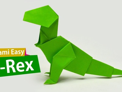 Оригами легко T-Rex - Origami Easy T-Rex Remake by Meysam