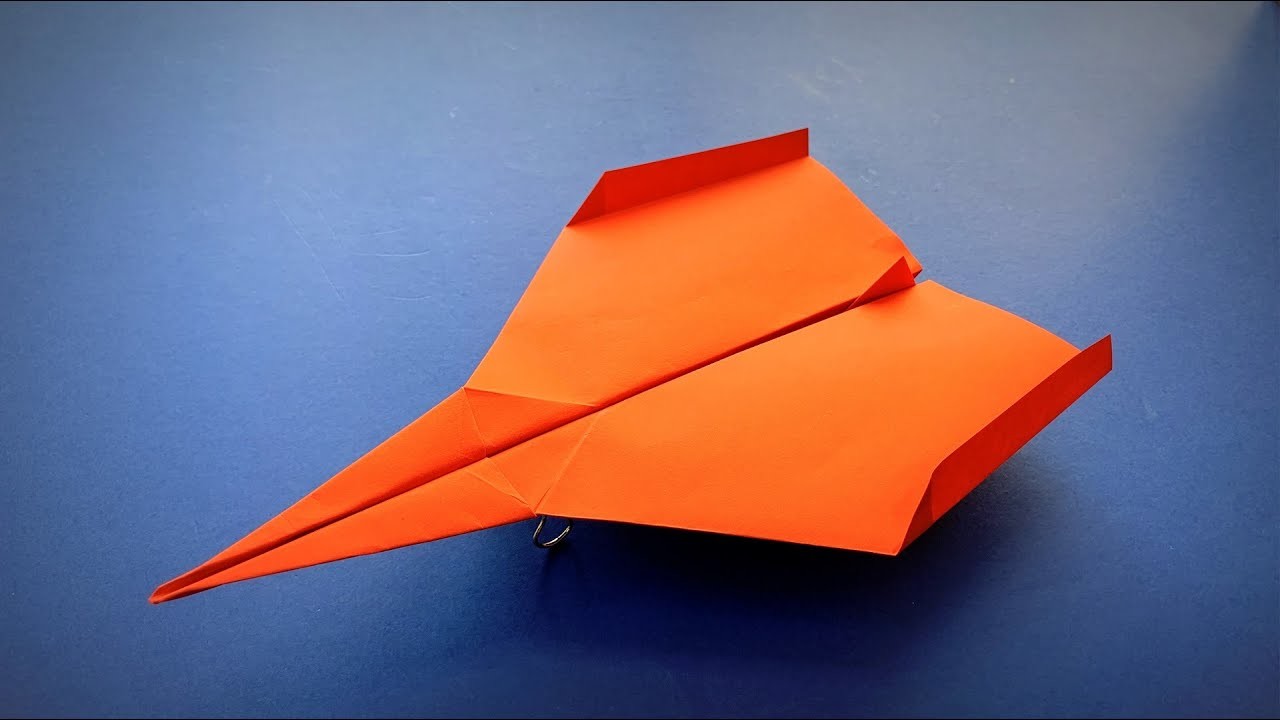 Jak Zrobić Samolot z Papieru | Jak zrobić Papierowy Samolot „Ostry sztylet”
