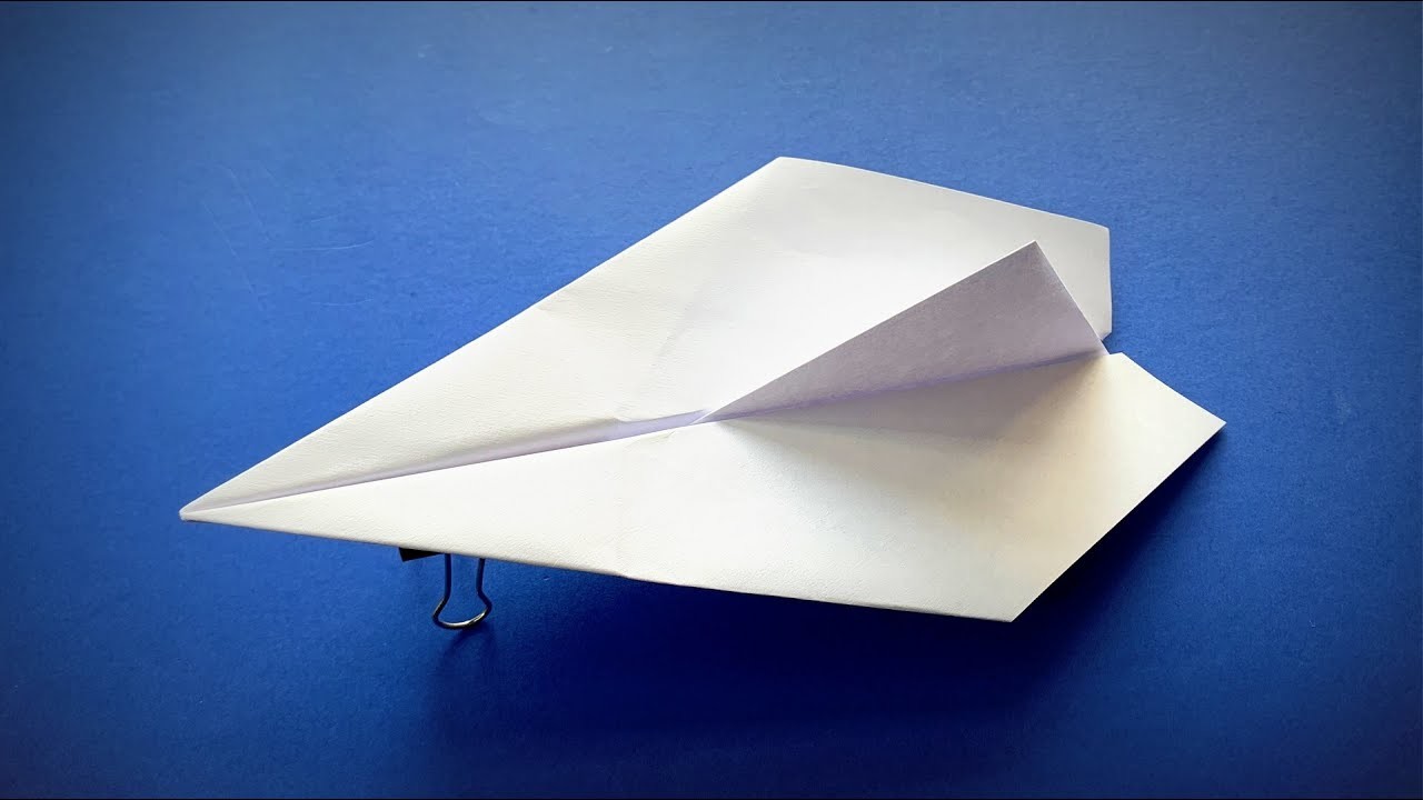 Jak Zrobić Samolot z Papieru | Jak zrobić Papierowy Samolot, który leci daleko | Samolot Origami