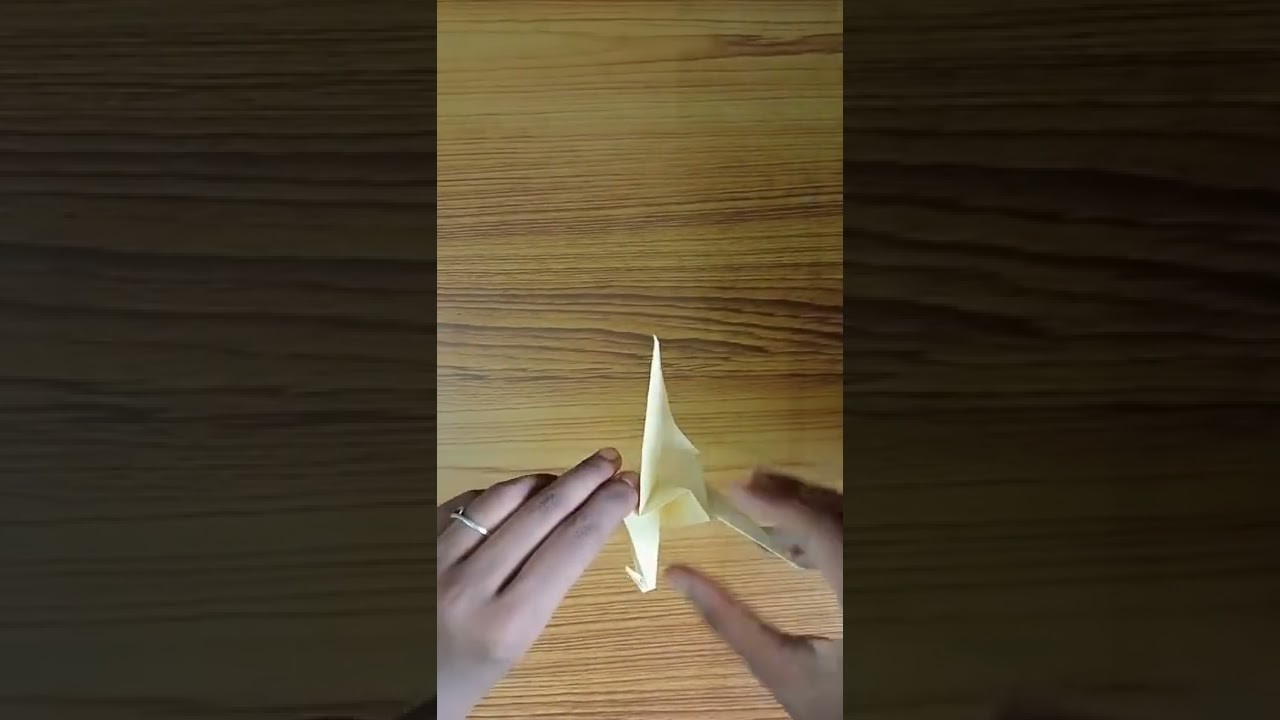 Diy origami paper bird ????️