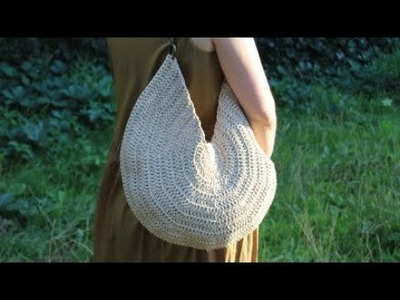#torebka księżyc na szydełku. crochet moon bag