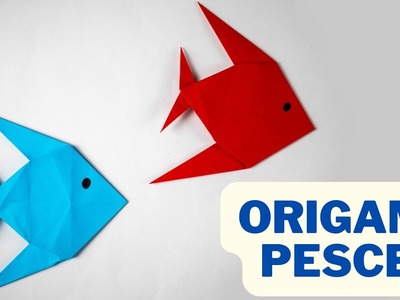 Origami Pesce ???? Come fare un pesciolino di carta ???? facile