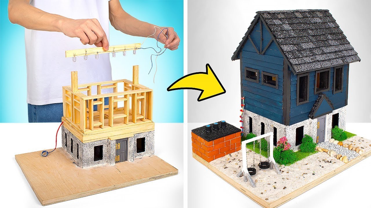 Jak zbudować cudowny dom z miniaturowych cegieł?