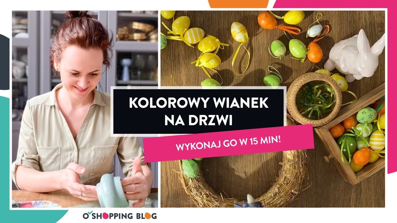 Wielkanocy wianek DIY - jak go wykonać krok po kroku?