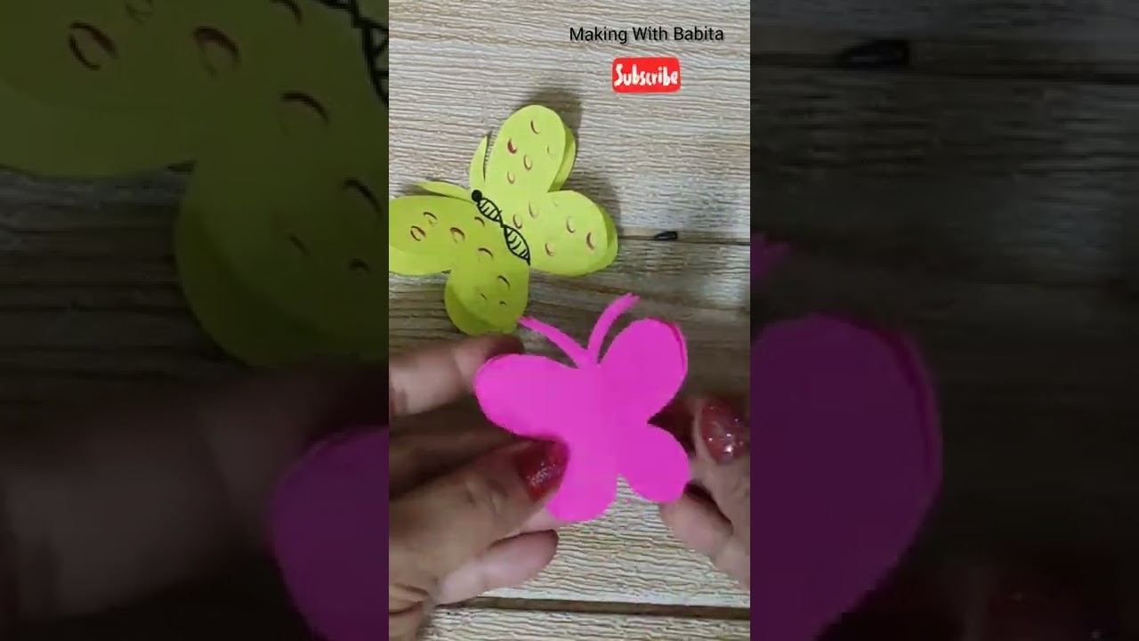 3D ???? Butterfly DIY