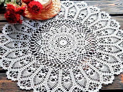 See what BEAUTY I made from OLD lace NAPKINS!