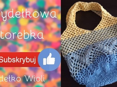 Szydełko Wioli - torba. siatka. bag. city style. handmade. croche